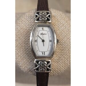 BRIGHTON Canterburry Women Watch Reversible Two Tone Band WORKING New Battery